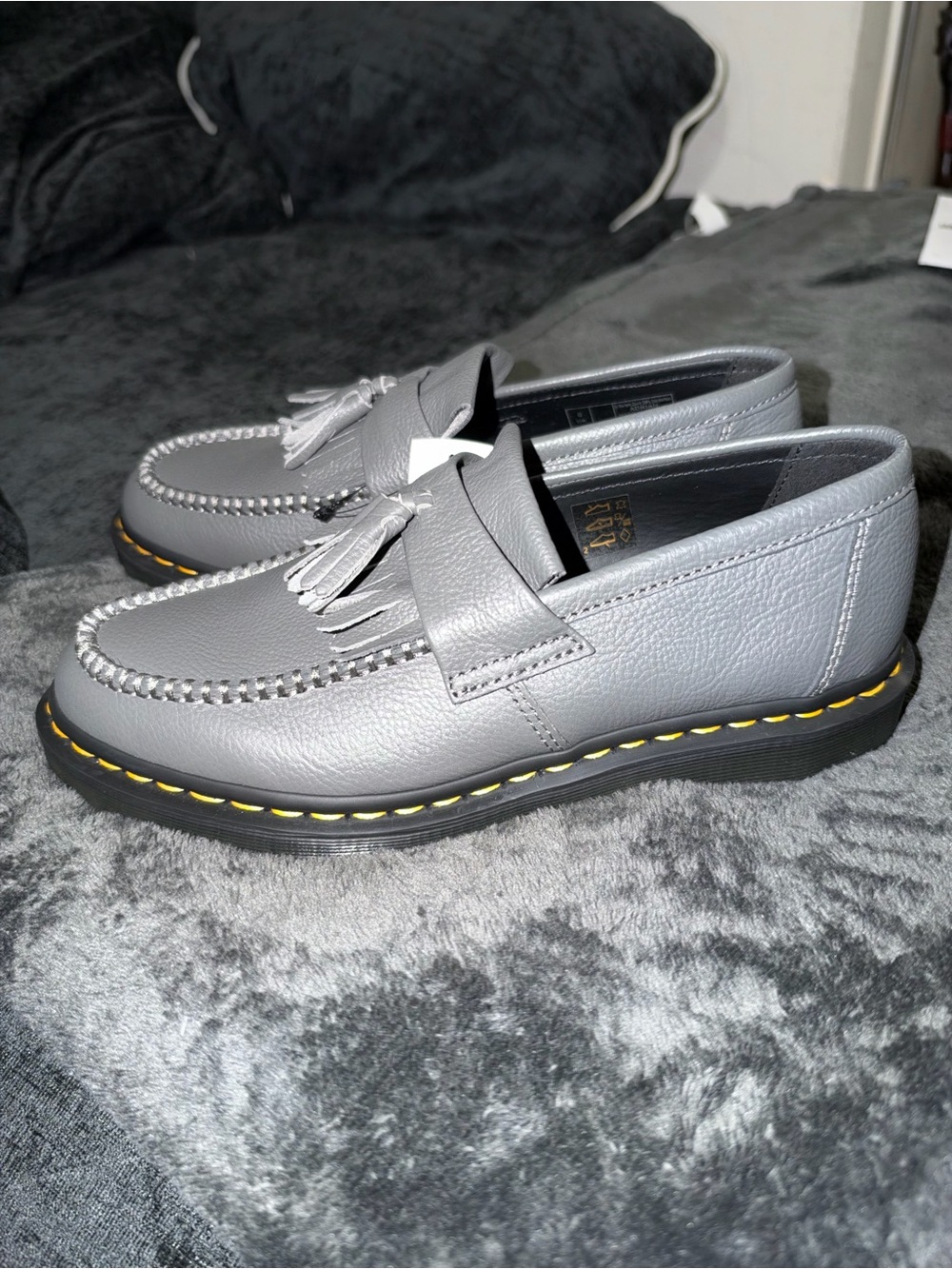 DR. MARTENS ADRIAN WOMEN'S VIRGINIA LEATHER TASSEL LOAFERS
